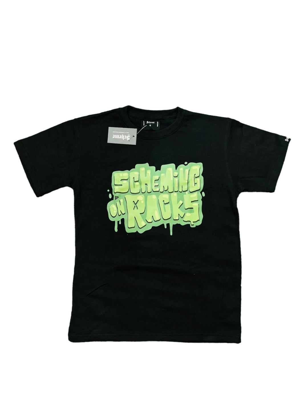 Scheming On Racks Tee - Black