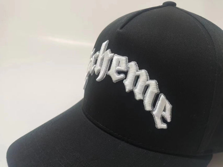 "Scheme" Logo Trucker Hat - Black