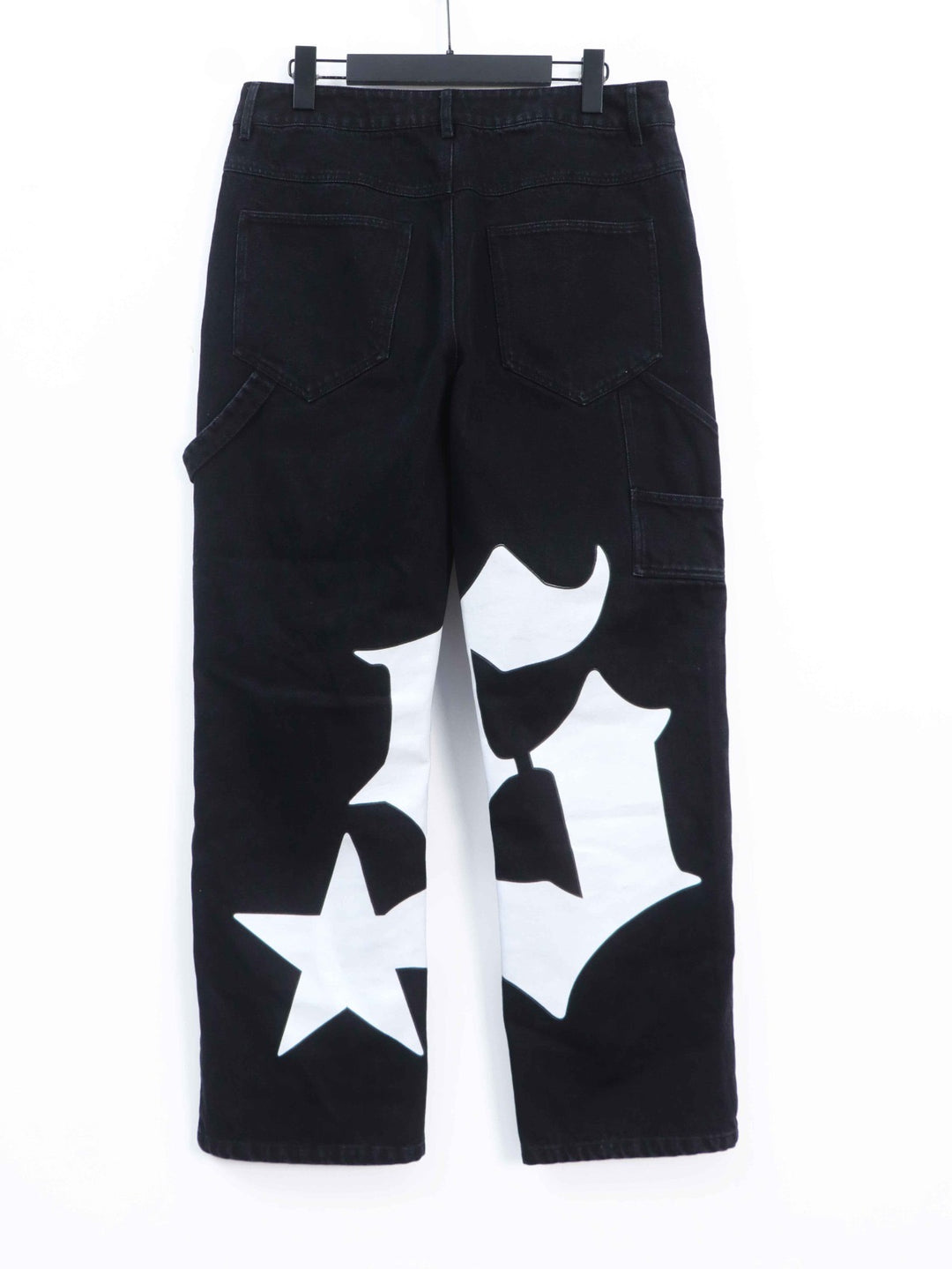 Signature Star Fitted Carpenter Jeans - Black