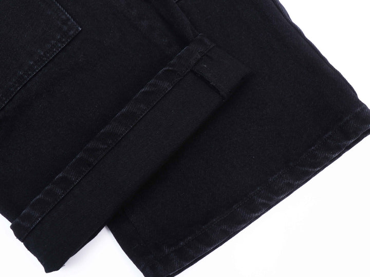 Signature Star Fitted Carpenter Jeans - Black