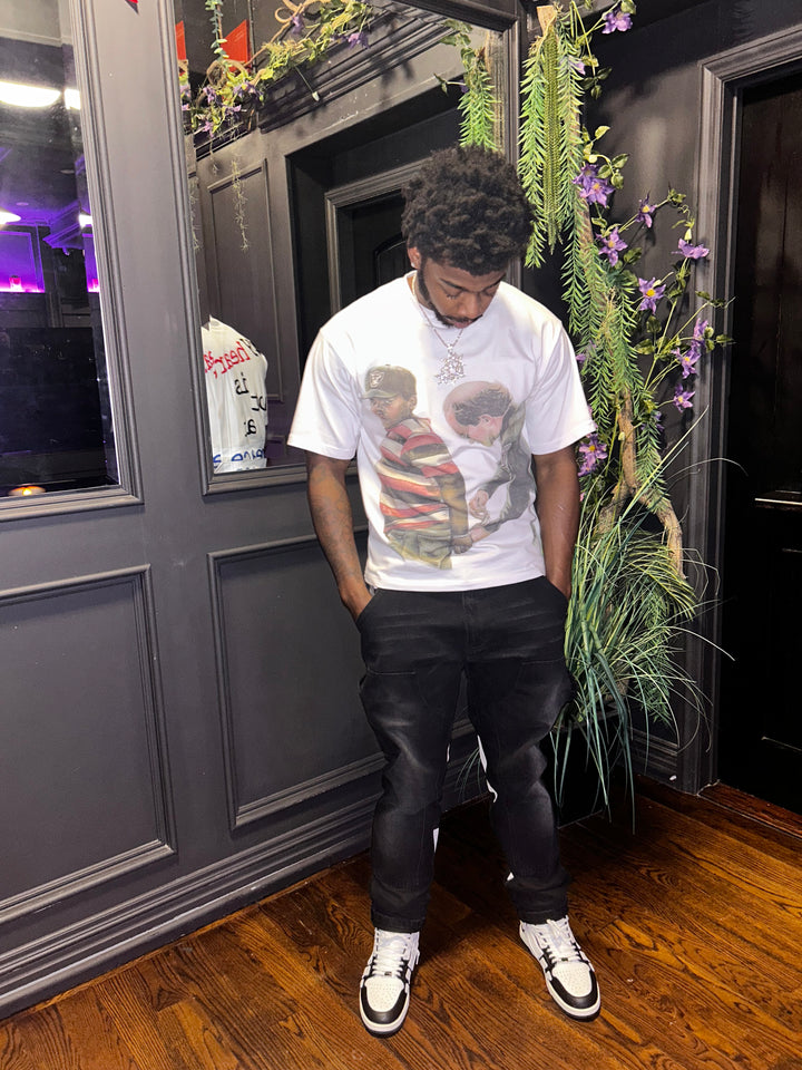 Boys N Hood Peace Tee - White