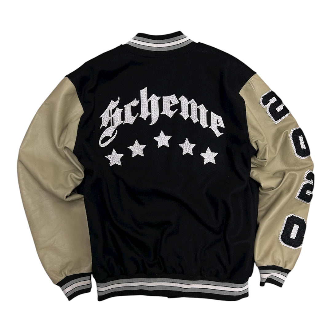 Signature Star Rhinestone Varsity Jacket