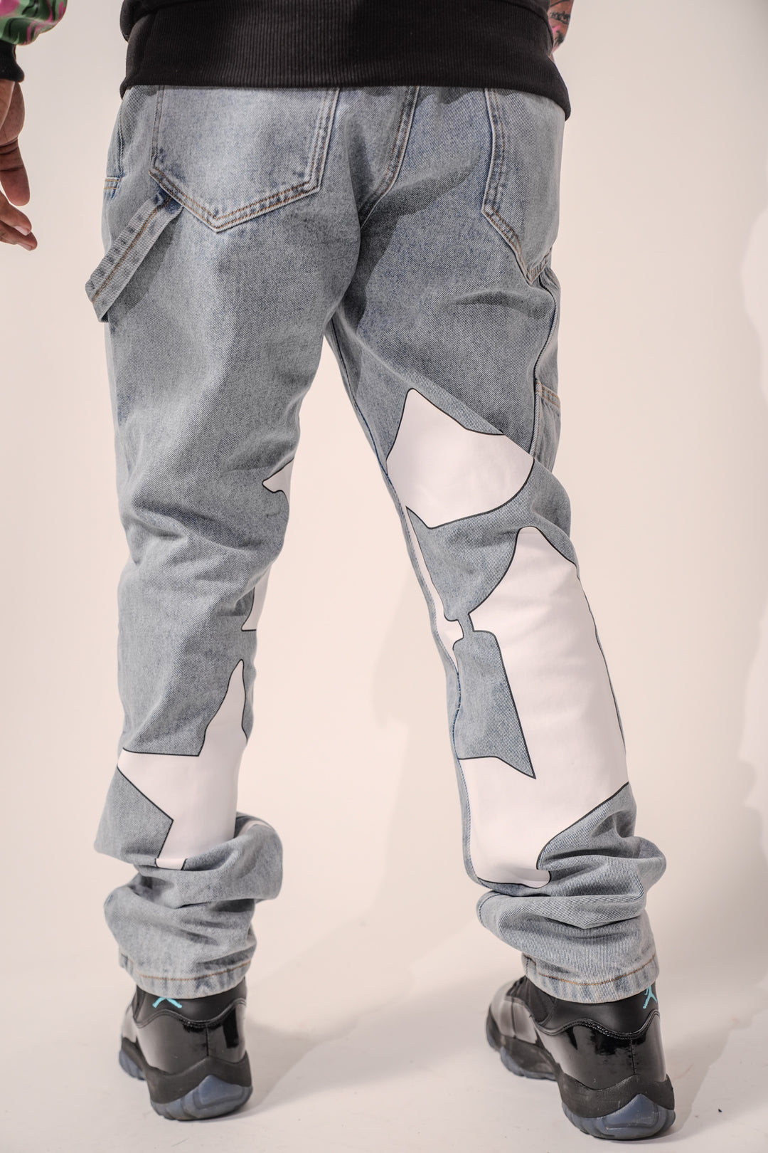 Signature Star Fitted Carpenter Jeans - Blue