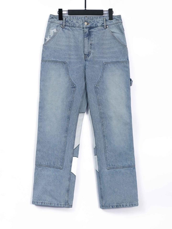 Signature Star Fitted Carpenter Jeans - Blue