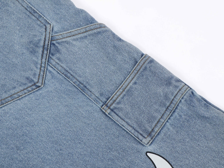 Signature Star Fitted Carpenter Jeans - Blue