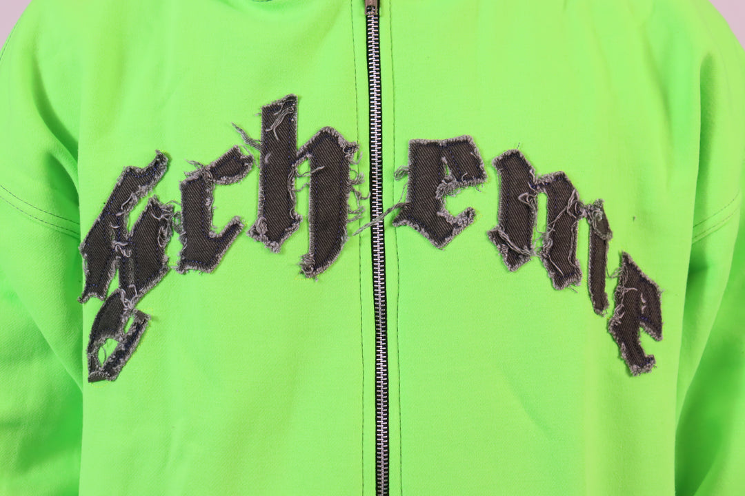 Men's Hoodie Lime Green