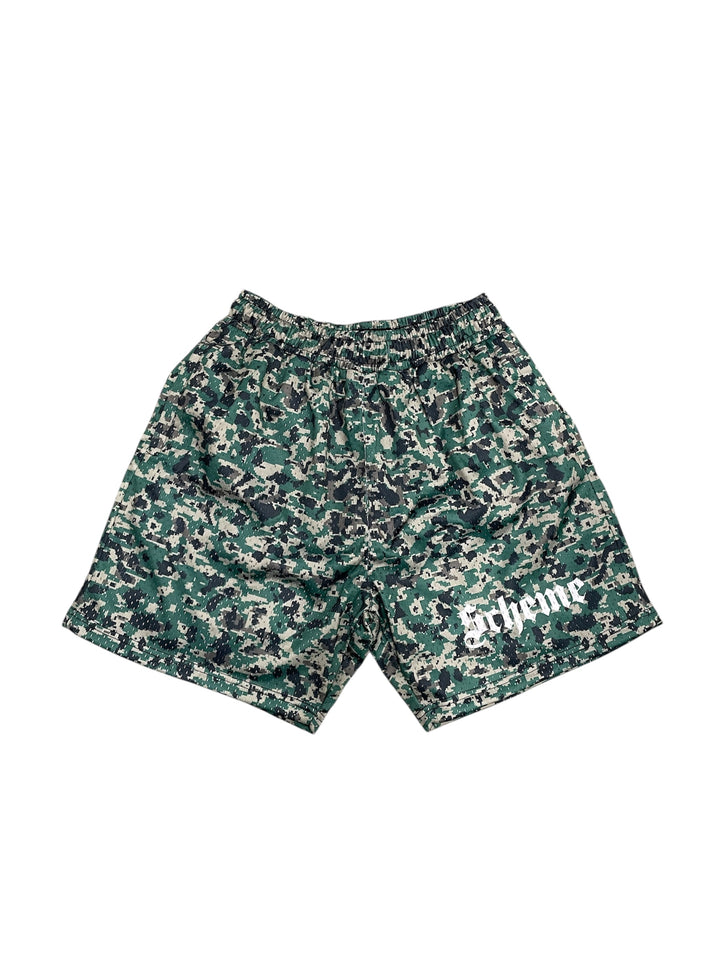 Digital Greenland Camo Mesh Short