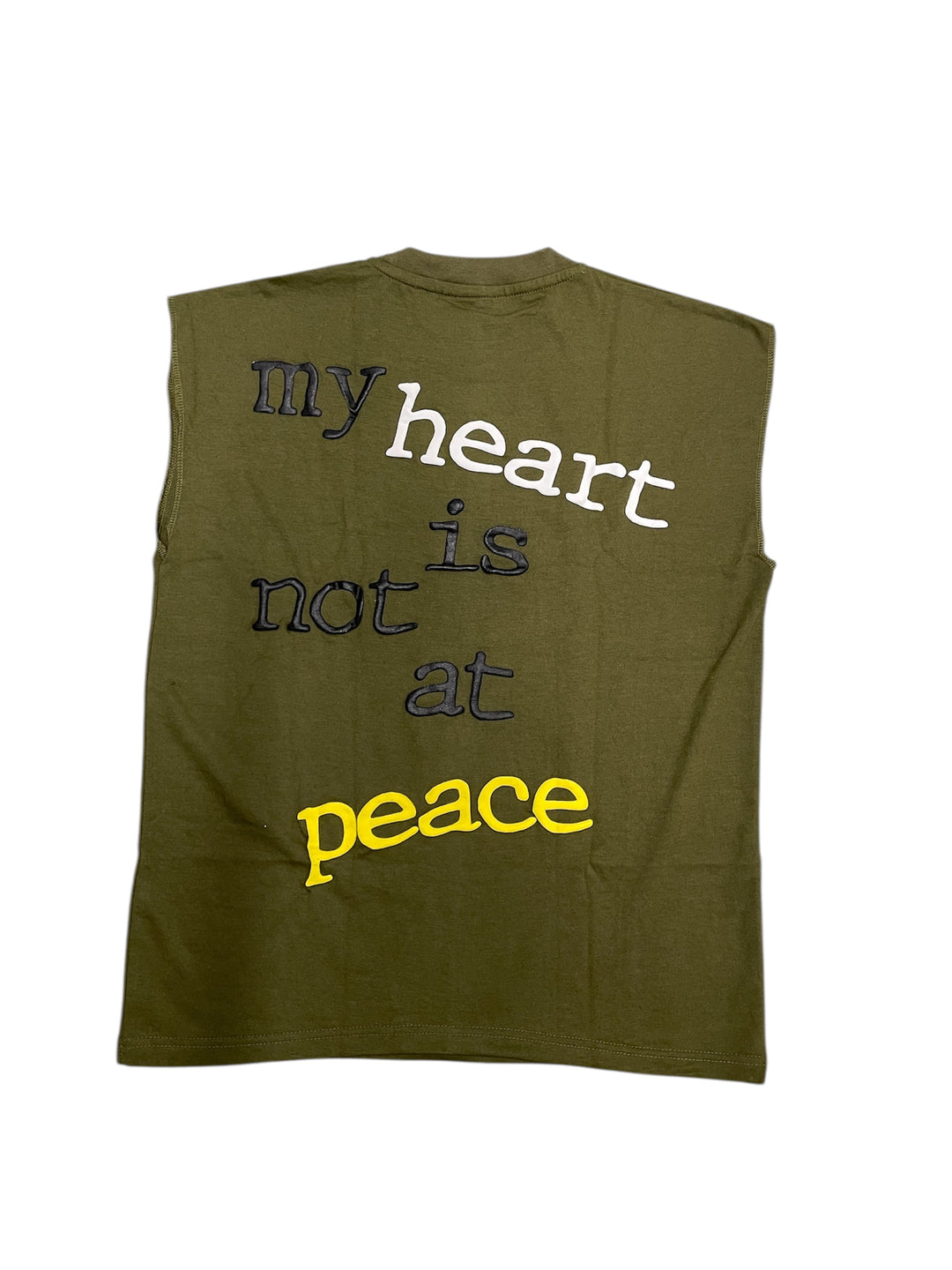 Boys N Hood Peace Tee - Olive Green