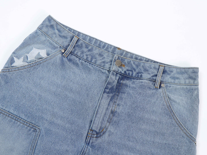 Signature Star Fitted Carpenter Jeans - Blue