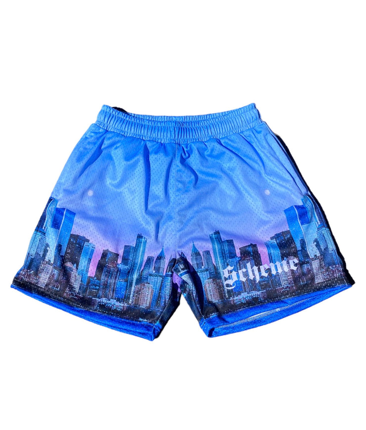 "Scheme" NYC Mesh Shorts - Scheme Wear Shorts "Scheme" NYC Mesh Shorts